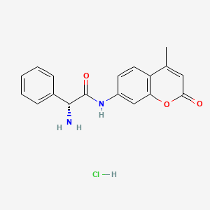 molecular formula C18H17ClN2O3 B12277111 H-D-Phg-AMC.HCl 