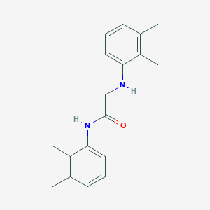 molecular formula C18H22N2O B1227717 2-(2,3-dimethylanilino)-N-(2,3-dimethylphenyl)acetamide 