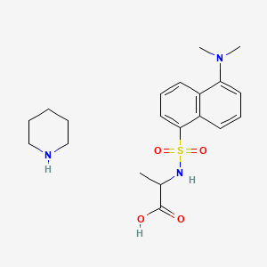 molecular formula C20H29N3O4S B12277387 Einecs 280-873-4 CAS No. 83803-55-8