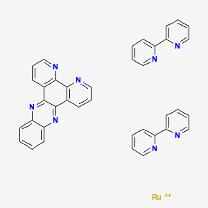 molecular formula C38H26N8Ru+2 B1227743 Bbpp-Ru CAS No. 87564-74-7