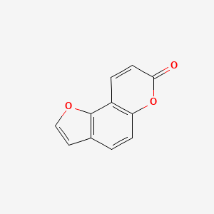 molecular formula C11H6O3 B1227747 补骨脂素 CAS No. 4412-93-5