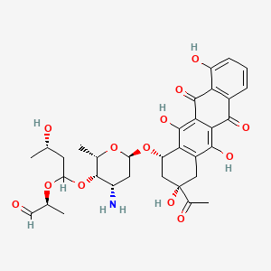 molecular formula C33H39NO13 B1227752 Antibiotic SN-07 CAS No. 100753-80-8