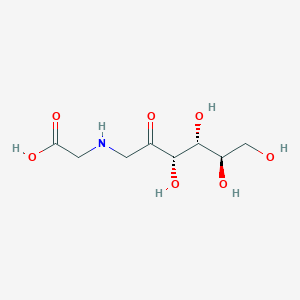 molecular formula C8H15NO7 B1227753 Fructosyl-glycine CAS No. 4429-05-4