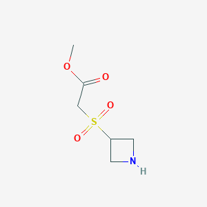 Methyl 2-(azetidin-3-ylsulfonyl)acetate