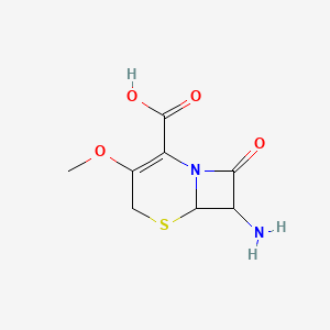 molecular formula C8H10N2O4S B12277576 7-Amino-3-methoxy-3-cephem-4-carboxylic acid 