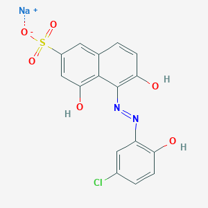 molecular formula C16H10ClN2NaO6S B12277578 Mordant Black 56 