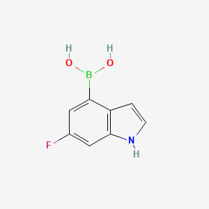 6-Fluoro-1H-indole-4-boronic Acid