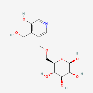 B1227766 Pyridoxine-alpha-glucoside CAS No. 26545-80-2