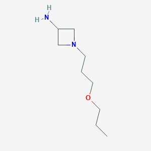 1-(3-Propoxypropyl)azetidin-3-amine