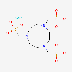 Gadolinium-1,4,7-triazacyclononane-N,N',N''-tris(methylenephosphonic acid)