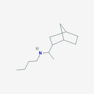 (1-{Bicyclo[2.2.1]heptan-2-YL}ethyl)(butyl)amine