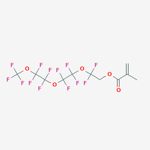 2,2-Difluoro-2-[1,1,2,2-tetrafluoro-2-[1,1,2,2-tetrafluoro-2-(trifluoromethoxy)ethoxy]ethoxy]ethyl Methacrylate