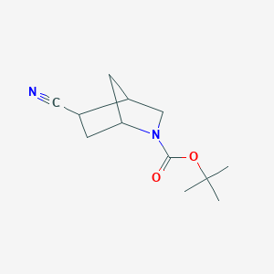 Tert-butyl 5-cyano-2-azabicyclo[2.2.1]heptane-2-carboxylate