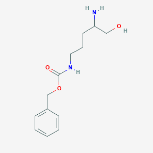 molecular formula C13H20N2O3 B12277794 (S)-2-Amino-5-(Cbz-amino)-1-pentanol 