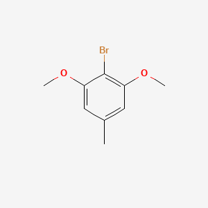 molecular formula C9H11BrO2 B12277808 2-Bromo-1,3-dimethoxy-5-methylbenzene CAS No. 2675-82-3