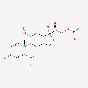 6alpha-Fluoroprednisolone acetate