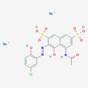 molecular formula C18H14ClN3Na2O9S2 B12277993 Mordant Blue 18 