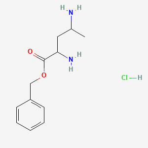 molecular formula C12H19ClN2O2 B12278013 1-N-CBZ-butane-1,3-diamine-HCl 