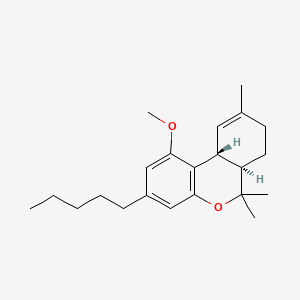 molecular formula C22H32O2 B1227802 O-Methyl-delta-9 tetrahydrocannabinol CAS No. 36403-68-6
