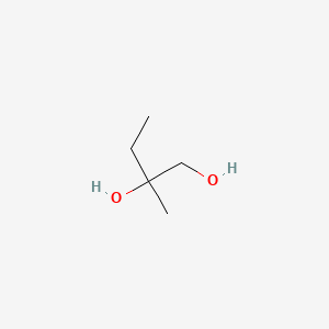 molecular formula C5H12O2 B1227803 2-甲基-1,2-丁二醇 CAS No. 41051-72-3