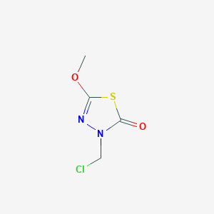 1,3,4-Thiadiazol-2(3H)-one,3-(chloromethyl)-5-methoxy-