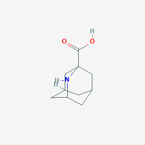 molecular formula C10H15NO2 B12278058 2-Azaadamantane-1-carboxylic acid 