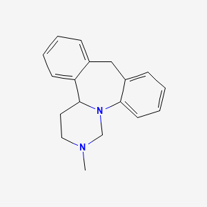 molecular formula C18H20N2 B1227807 ORG-2305 free base CAS No. 53245-50-4