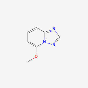 molecular formula C7H7N3O B12278099 5-Methoxy-[1,2,4]triazolo[1,5-a]pyridine 