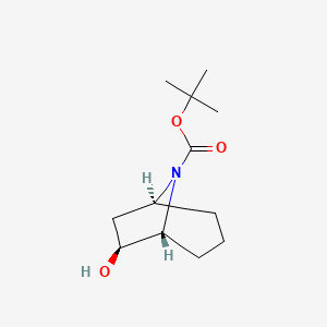 tert-butyl (1S,5R,6S)-6-hydroxy-8-azabicyclo[3.2.1]octane-8-carboxylate