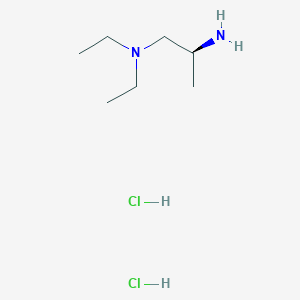 molecular formula C7H20Cl2N2 B12278160 (2S)-N1,N1-Diethyl-1,2-propanediamine 2HCl 