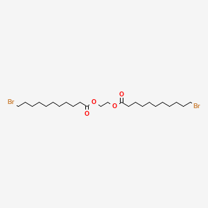 molecular formula C24H44Br2O4 B1227822 Ethylene di-11-bromoundecanoate CAS No. 39630-55-2