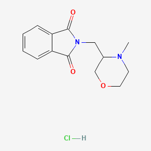 (S)-2-(4-Methyl-morpholin-3-ylmethyl)-isoindole-1,3-dione hydrochloride