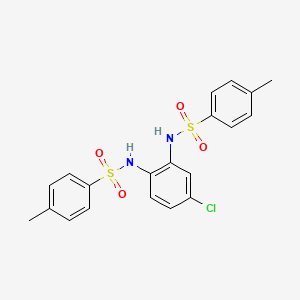 N,N'-(4-Chloro-1,2-phenylene)bis(4-methylbenzenesulfonamide)