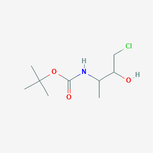 Tert-butyl4-chloro-3-hydroxybutan-2-ylcarbamate