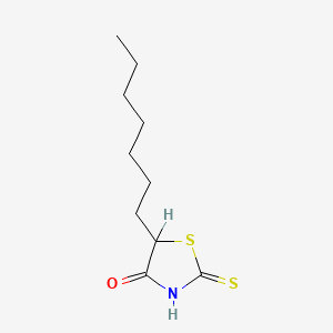 4-Thiazolidinone, 5-heptyl-2-thioxo-