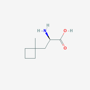 (2R)-2-amino-3-(1-methylcyclobutyl)propanoic acid