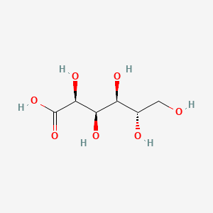 molecular formula C6H12O7 B1227840 L-Gluconic acid 
