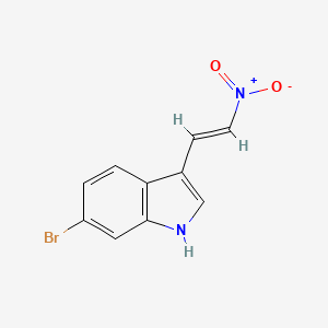 6-Bromo-3-(2-nitrovinyl)-1H-indole