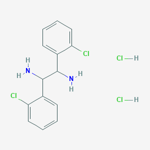 (1S,2S)-1,2-Bis(2-chlorophenyl)ethane-1,2-diamine dihydrochloride