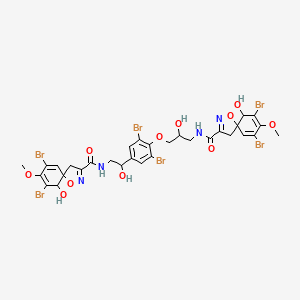 molecular formula C31H30Br6N4O11 B12278464 Isofistularin-3 