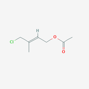 molecular formula C7H11ClO2 B12278502 1-Acetoxy-4-chloro-3-methyl-2-butene 