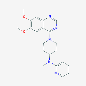 N-[1-(6,7-dimethoxyquinazolin-4-yl)piperidin-4-yl]-N-methylpyridin-2-amine