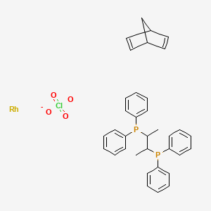 (Bicyclo[2.2.1]hepta-2,5-diene)[(2S,3S)-bis(diphenylphosphino)-butane] rhodium(I) perchlorate