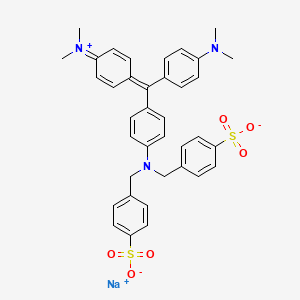 molecular formula C37H36N3NaO6S2 B1227873 C.I. Food Violet 3 CAS No. 80539-34-0