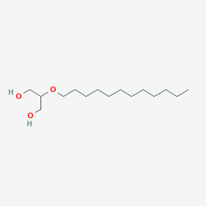 molecular formula C15H32O3 B12278771 2-O-Dodecylglycerol 