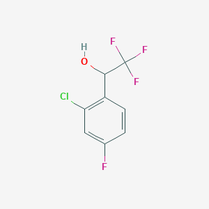 1-(2-Chloro-4-fluorophenyl)-2,2,2-trifluoroethanol