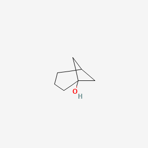 molecular formula C7H12O B12278853 Bicyclo[3.1.1]heptan-1-ol 