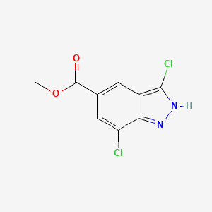 Methyl 3,7-dichloro-1H-indazole-5-carboxylate