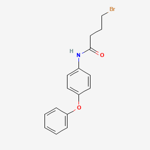 4-Bromo-N-(4-phenoxy-phenyl)-butyramide