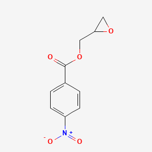 molecular formula C10H9NO5 B12279170 Oxiran-2-ylmethyl 4-nitrobenzoate CAS No. 13318-11-1